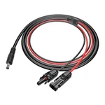 Pngknyocn Solar Panel Connectors Dc 5.5X2.1MM Extension Power Cable 14AWG New. Price: $22.20.