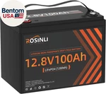 12V 100AH Bci Group 24 LIFEPO4 Battery, Built In Bms, Max. 15000 Deep Cycle New. Price: $245.43.
