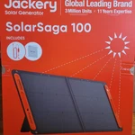 Jackery Solarsaga 100W Bifacial Portable Panel For Explorer 240/300/500/10 New. Price: $238.00.
