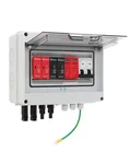 Vou 600V Solar Dc Pv Combiner BOX,2 String With Lightning Arrester Connector ... New. Price: $83.54.