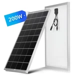 Pfctart 200 Watt 12V Monocrystalline Solar Panel For Battery Charger Rv Pv Power New. Price: $156.96.