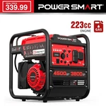 Powersmart 4500W Gas Generator, 223CC 4-CYCLE, Co Detect, Rv, Emergency Back Up New. Price: $339.99.