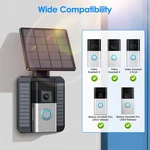 Solar Charger Compatible For Ring Video Doorbell 3/3 PLUS/4/BATTERY New. Price: $35.99.