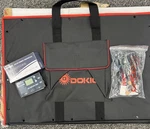 Dokio 110W 18V Portable Foldable Solar Panel Kit For 12 Volt Open. Price: $103.00.