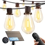 Addlon 104FT(96FT+8) Solar String Lights Outdoor Waterproof With Usb Port & Remo New. Price: $61.14.