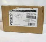 Unirac Nxt Horizon Wire Mgmt Clip Lot Of 99 WRMCLPD1 Solar Channel Rail System Open. Price: $79.99.