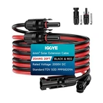 Igoye 10AWG Solar Extension Cable 2*20 Ft Panel With Female And M... New. Price: $35.77.