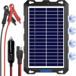 Powoxi Upgraded 7.5W-SOLAR-BATTERY-TRICKLE-CHARGER-MAINTAINER-12V Portable Water New. Price: $64.30.