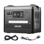 Vevor Portable Power Station Solar Generator 2400W 2160WH With 10 Output Ports New. Price: $969.90.