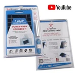 G24047 Powerful 5.5V 6WATT Solar Panel And 3400MA Bank & Flashlight New. Price: $27.95.