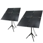 Dokio 400W(8PCS X 50W) Portable Solar Panel Kit Blade Type For Camping, Patios New. Price: $159.99.