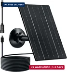 Zivif Solar Panel For Security Camera, 4W Charger With Micro Usb/usb-c Plu New. Price: $24.97.