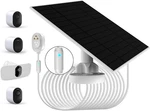 Solar Panel Compatible With Arlo Pro 5S 2K, 4, 1 Packed Of 6W, White New. Price: $28.86.