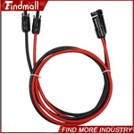 Findmall 5 Feet 10AWG Black + Red Solar Panel Extension Cable Wire Connector New. Price: $17.88.