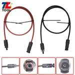 Pair Black + Red 3 Feet Solar Panel Extension Cable Wire Connector 10 Awg New. Price: $9.20.