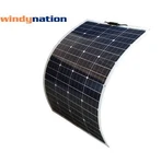 Windynation 100 Watt 12V Flexible Solar Panel With Monocrystalline Cells New. Price: $9117.99.
