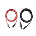 Pair Durable 12AWG 15FT Black+red Solar Panel Extension Cable Wire Connector New. Price: $14.12.