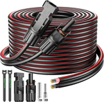 50FT 10AWG Solar Panel Extension Cable With Waterproof Connectors For Rv & Marin New. Price: $116.99.