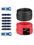 Solar Cable 100FT 30M Awg Wire, Black + Red Gauge... Fast Ship New. Price: $163.99.