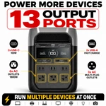 Ecoflow Delta 3 Power Station 1800W 1024WH Fast Charging Backup New. Price: $999.99.