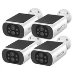 Arcctv 4 Pack Wireless Security Camera Outdoor Solar Battery Powered Home IP65 New. Price: $125.99.