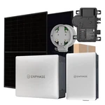 Hybrid Solar Kit Microinverters IQ8+ With Talesun 415W Panel New. Price: $23899.00.