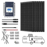 Acopower 600W All Black Mono Solar Rv Kits With 50A Mppt Charge Controller New. Price: $927.83.