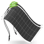 Eco Worthy 2PC 130W Flexible Solar Panels - 260W 12BB Monocrystalline New. Price: $209.99.