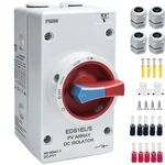 Zjwzjh Solar Disconnect Switch Dc 1500V 32A Red 4-POLE, New. Price: $64.99.