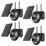 Iegeek Outdoor Wireless 5MP Solar Security Camera Wifi Home Battery Cctv System New. Price: $389.99.