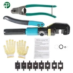 6 Mt Hydraulic Crimper Crimping Tool Wire Battery Cable Lug Terminal With 9 Dies New. Price: $41.29.