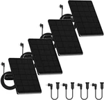 4 Pack 6W Solar Panel For Blink Camera, 2500MAH Compatible With New. Price: $94.70.