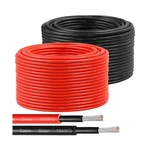 Solar Panel Wire 10 AWG(6MM ) - Extension Cable 200FT Black & Red... New. Price: $263.66.
