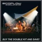 Ecoflow Portable Usb Emergency & Camping Led Light Tripod Stand - Free Carry Bag New. Price: $84.90.