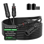 Twin Pv Wire Solar Panel Extension Cable 2 * 6MM 50FT 10AWG Sjz Sun Run Par... New. Price: $104.85.