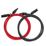 Qilucky Professional Solar Extension Cable 10AWG 12AWG, 16FT, Red+black, MC4 ... New. Price: $30.77.