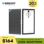 Renogy 200W Shadowflux Anti-shading N-type Solar Panel New. Price: $204.99.