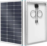 Renogy Solar Panel 100 Watt 12 Volt, High-efficiency Monocrystalline Pv Module New. Price: $75.00.
