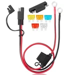 Sae Battery Connector, Ft, 12 Awg, O-ring Harness With 5A-25A Fuses New. Price: $11.75.