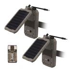 Stealth Cam Lithium Solar Power Panel 2-PACK With Card Reader Hunting New. Price: $109.99.