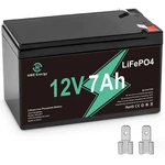 Hwe Energy 12V 7AH Battery, Rechargeable LIFEPO4 4000+ Deep Cycle New. Price: $38.14.