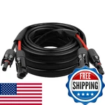10AWG Solar Cable - 20FT Panel Extension Cord Gauge Pv Wire With Flame New. Price: $65.50.