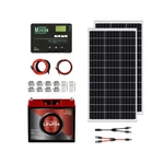 Eci Power 200W 12V Solar Kit 20AH LIFEPO4 Lithium Battery ... New. Price: $351.06.