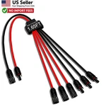 2 6 Y Branch Solar Connectors Parallel Adapter Cable Splitter Pair From Usa New. Price: $19.88.