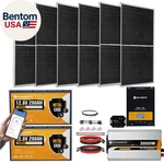 Ultra 1200W 24V 5.52KWH Lithium Battery Solar System Off GRID:6PCS 195W New. Price: $3397.70.