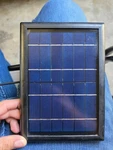 Wasserstein Solar Panel Compatible With Ring Spotlight Cam - Black Used. Price: $16.99.
