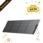 Ecoflow Nextgen 220W Bifacial IP68 Portable Solar Panel Certified Refurbished. Price: $341.43.