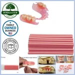Gum Material Repair Strip For Missing Teeth Partial Full Dentures Quick Fix New. Price: $25.99.
