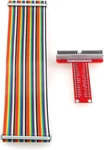 Dgzzi Rpi Gpio Breakout Expansion Board+ 21CM 40PIN Flat Ribbon Cable For New. Price: $16.46.