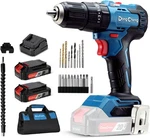 Dong Cheng 20V Brushless Heavy-duty Impact Drill, 443 In-lbs, 27000 Ipm New. Price: $89.24.